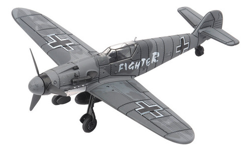 6pcs 1:48 Modelo De Caza Bf109 De La Segunda Guerra Mundial