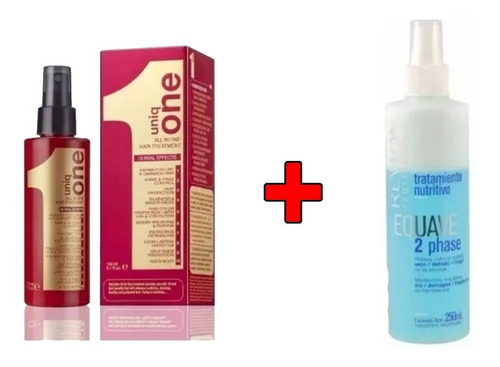 Reparador Revlon One + Tratamiento Hidro Nutritivo Promo!