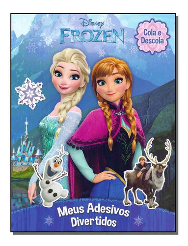Livro Disney Meus Adesivos Divertidos - Frozen