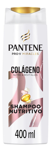 Shampoo Pantene Pro - V Miracles Colágeno Nutre & Revitaliza 400 Ml