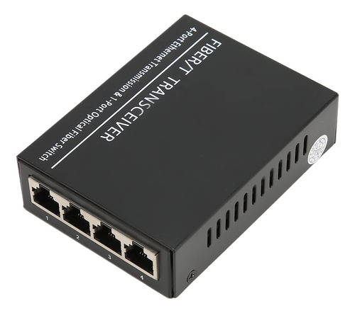 Convertidor Medio Fibra Ethernet 100 Mbps Transceptor Optico