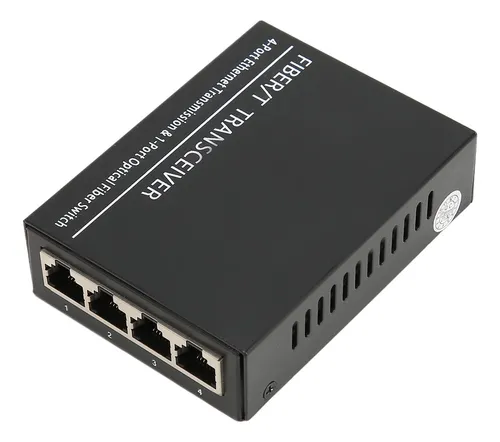 comprar Convertidor Medio Fibra Ethernet 100 Mbps Transceptor Optico
