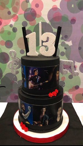 Torta Telgopor Forrada Shawn Mendes Usada Una Vez