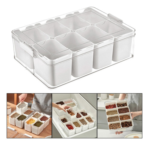 Caja De Condimentos Combinada Para El Hogar, Utensilios De
