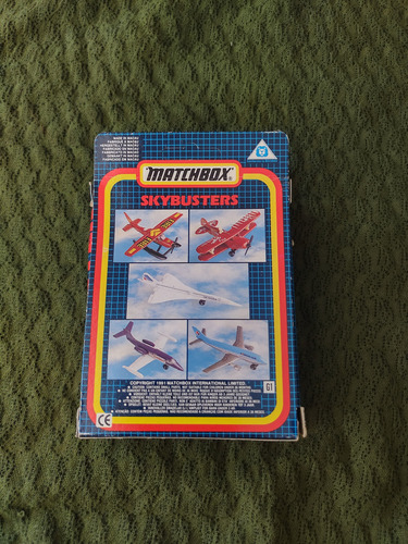 Avión Sb-15 F-4 Phantom Marines, Matchbox Skybuster 1:64 Rosa (Usado)