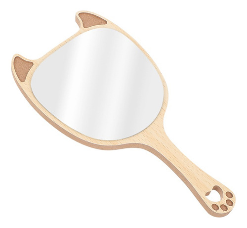 Espejo De Maquillaje De Mano Con Diseño