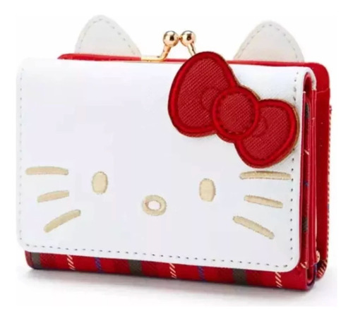 Hello Kitty Billetera Con Monedero Sanrio Kawaii