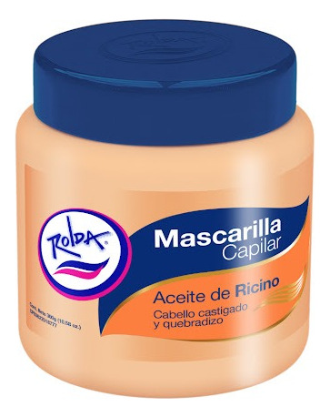 Mascarilla Capilar De Ricino Rolda 300g