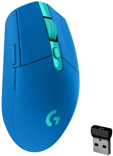 Mouse Gamer Logitech G305 Inalámbrico Lightspeed Azul