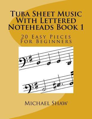 Libro Tuba Sheet Music With Lettered Noteheads Book 1 : 2...