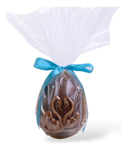 Celofan Bopp Cristal Para Huevo De Pascua 45x45 Cm X 100 H 