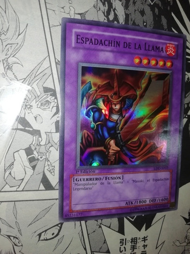 Flame Swordsman Lob Super Rare Ldd En Español Yugioh Konami