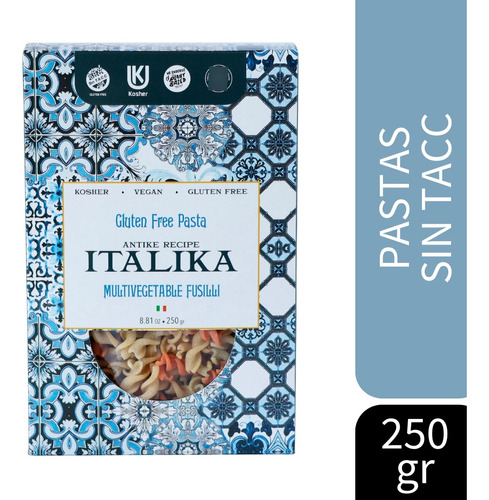 Fusilli Multivegetal - Italika - 250g