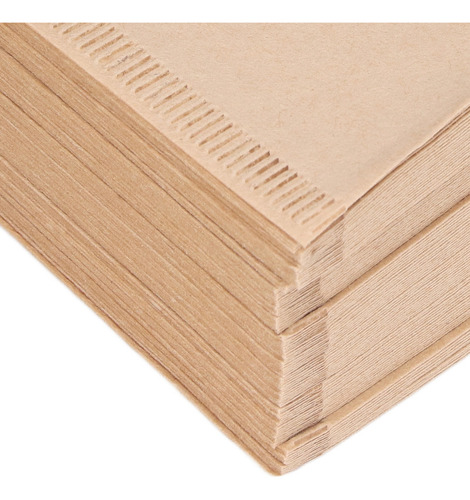 100 Uds Papel De Filtro De Café Desechable Pulpa De Madera