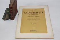 Comprar Mozart - Concierto En Mi Bemol Mayor - Partitura Dos Pianos