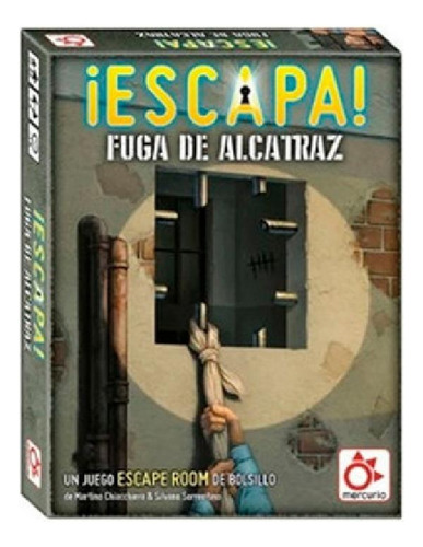 Libro - Juego De Mesa Escapa Fuga De Alcatraz Exit Top Toys