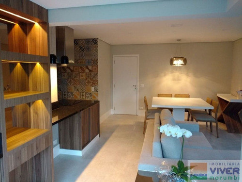 Imagem 1 de 15 de Belíssimo Apartamento 84m², 2 Quartos, 1 Suíte, 2 Vagas, Decorado E Semi Mobiliado -vila Andrade-sp - Nm4998