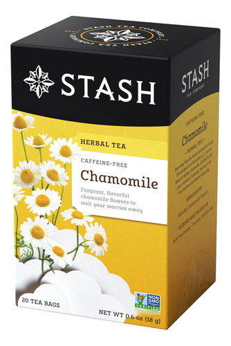 Té De Hierbas De Manzanilla 120 Bolsas Sin Cafeína