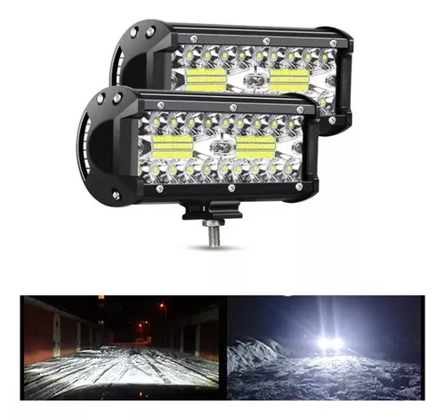 BIGLION.X Faros Led 4x4 Luz de Trabajo Led, Focos de Led para