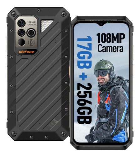 Ulefone Ulefone Armor 19 Dual Sim 256 Gb Negro 12 Gb Ram