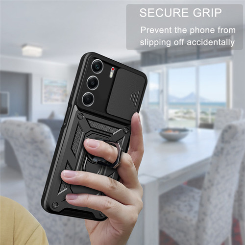 Funda Para Tecno Camon 40 Pro Ventanas Correderas+mica