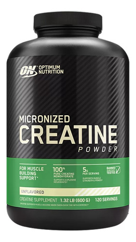 Creatina Micronizada 600 Gr Optimun Nutrition