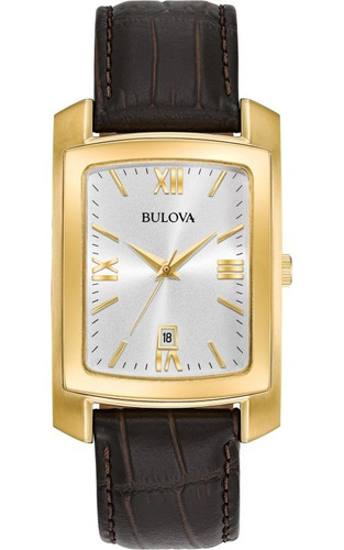 Reloj Bulova Hombre Cuero Clasico 97b162