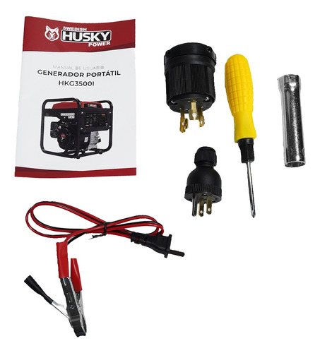 Generador Inverter Portátil A Gasolina Husky Hkg3500i 7hp