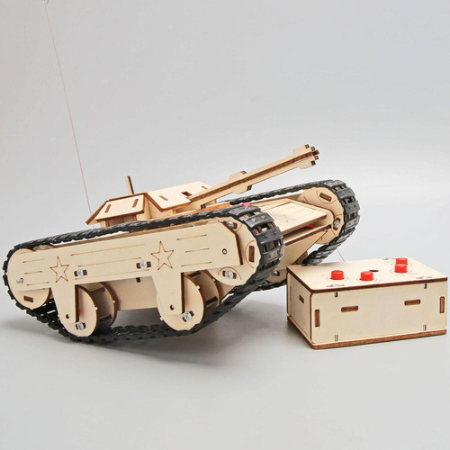 Stem Kits, Remote Control Tank, Wooden Puzzle