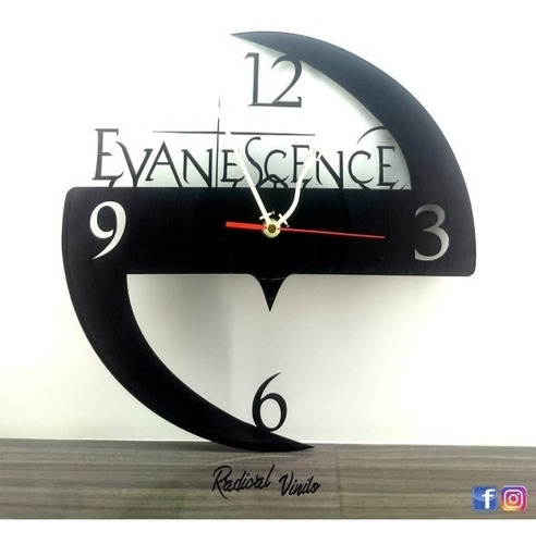 Reloj De Vinilo Evanescence 2 Amy Lee Regalos Decoracion