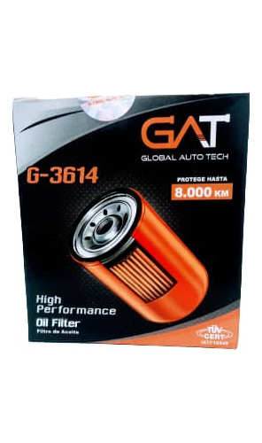 Filtro De Aceite Marca Gat G-3614(wix 51348)