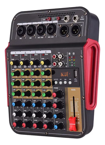 comprar Consola De Mezclas Sistema De Mezclas Phantom 48v Con Audio