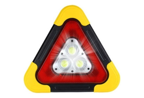 Triangulo Led Emergencia Luz Recargable Energia Solar Auto