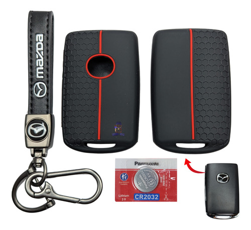 Funda Llave Control Para Mazda 3 6 Cx-9 Cx-5 Cx-30 Cx-9 3y4b