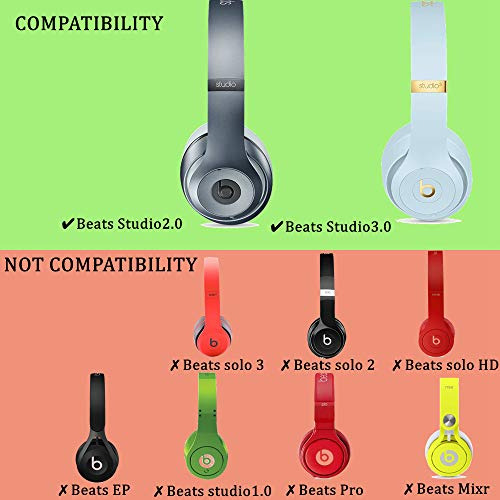 Funda De Almohadilla De Repuesto Compatible Con Beats Stu