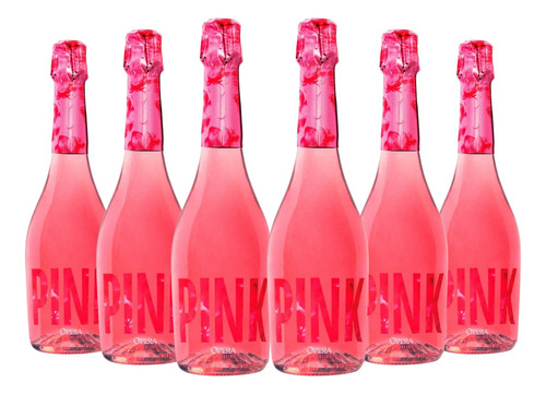 Pack 6x Espumante Opera Prima - Pink - 750ml