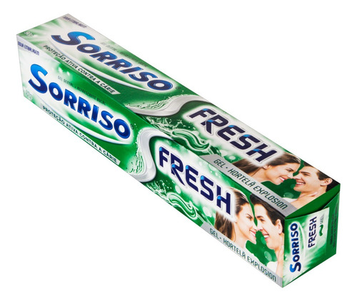 Pasta de dentes Sorriso Fresh Hortelã Explosion  em gel 90 g