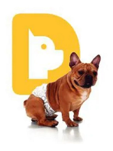 Imagem 2 de 3 de Fralda Descartável Higiênica P/ Cães Macho Dogs Care Gg 12un