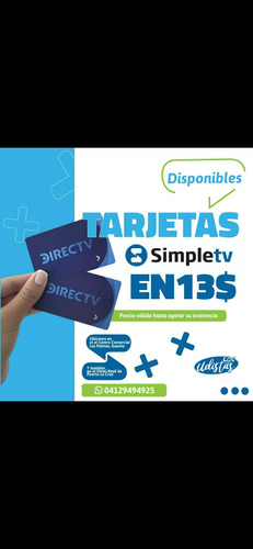 Tarjeta Simple Tv 