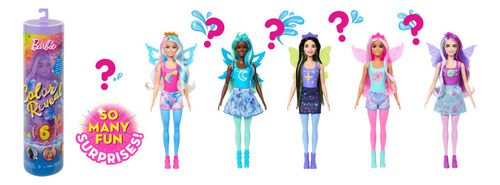 Barbie Color Reveal Muñeca Arcoíris Sorpresapara Niñas
