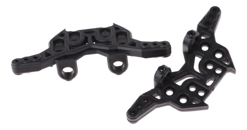 2 Piezas Negras Frente A De Choque 1/12 Accesorios Para