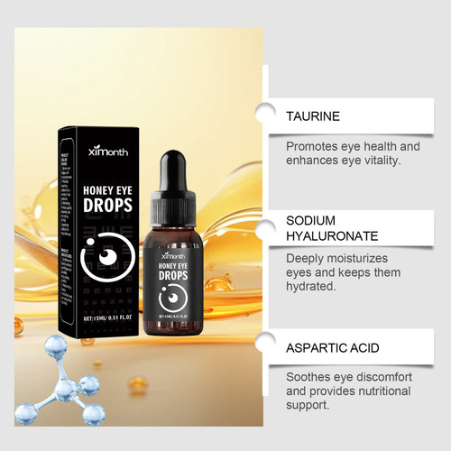 15 Ml De Miel Natural Colirio 15 Ml Para Reducir La Fatiga