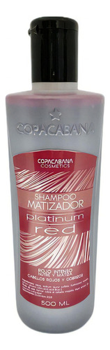  Shampoo Matizador Rojo, Red 500 Ml