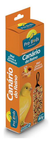 Ração Probirds Bastão Canario 80gr