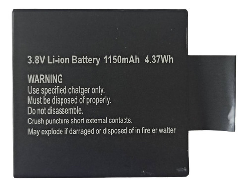 Bateria Para Câmera Atrio 4k Dc185 Dc301 900mah 3,7v Li-ion