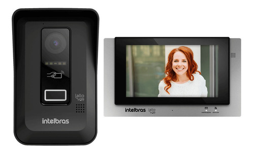 Allo Wt7 Videoporteiro Por Aplicativo Wi-fi Rfid Intelbras
