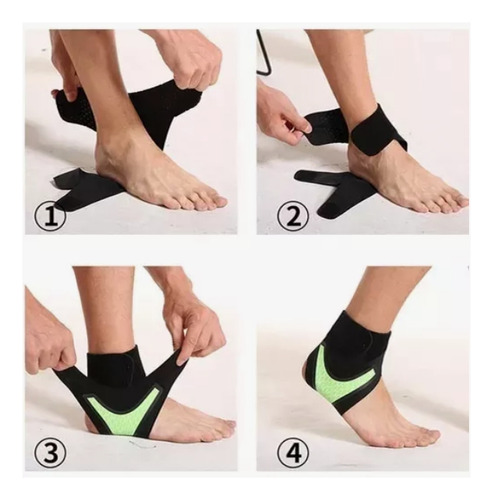 2pza Tobillera Deportiva Anti-esguince Soporte Lesion Gym