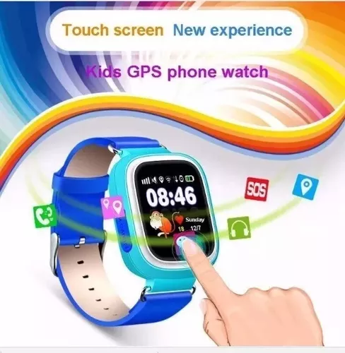 Smartwatch Reloj Gps Para Niños Q90 Soy Momo Envío Gratis!!!