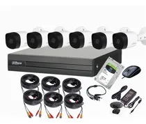 Comprar Cctv Kit Profesional Dahua Dvr 8ch + 6 Cam 1080p Disco 2tb