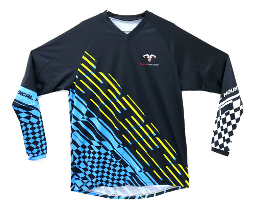 Jersey Tricota Ciclismo Radical Mountain Manga Larga